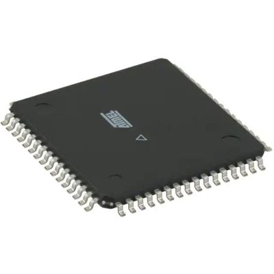 Το ολοκληρωμένο κύκλωμα atmega64a-AUR MCU πελεκά τον οκτάμπιτο μικροελεγκτή 64KB 64TQFP