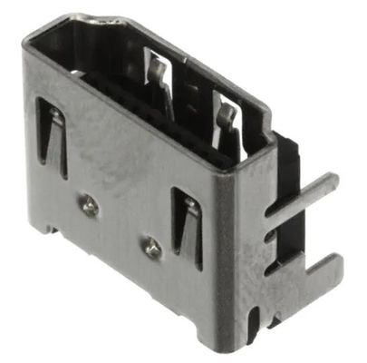 47151-0001 Ηλεκτρονικά εξαρτήματα Σύνδεσμος HDMI 19 Θέση Δικαίος γωνία μέσα από τρύπα