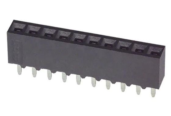 5-535541-8 10 Θέση Συνδετήρα δεξαμενής 0,100 &quot; (2.54 mm) Μέσα από τρύπα χρυσού