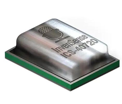 ICS-40720 75 Hz ~ 20 kHz Αναλογικό μικρόφωνο MEMS 1,5 V ~ 3,63 V Παντοκατευθυντική συγκόλληση
