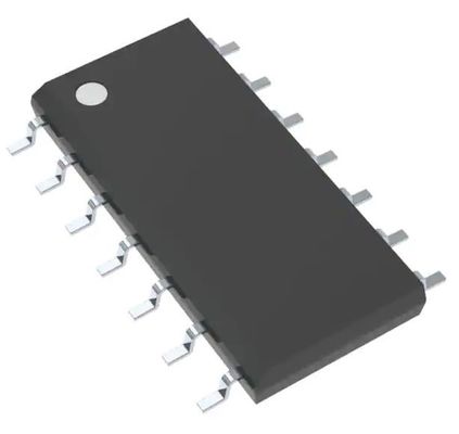 SN74HC125DR Buffer, μη αναστρέψιμο 4 στοιχείων 1 bit ανά στοιχείο 3-state output
