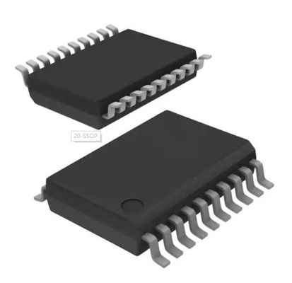 ADS1255IDBR 24 Bit Αναλογικός σε ψηφιακό μετατροπέα 1, 2 εισροές 1 Sigma-Delta 20-SSOP