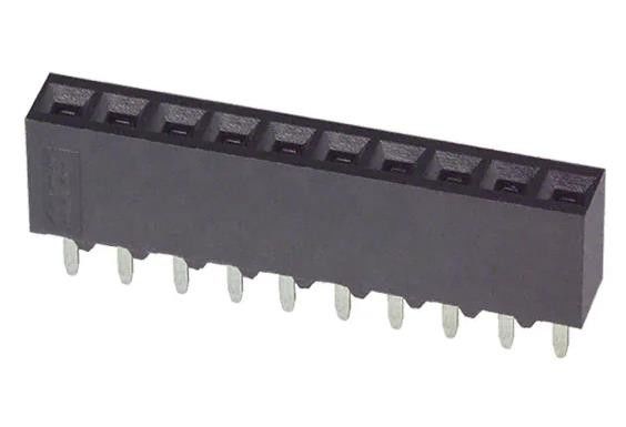 5-535541-8 10 Θέση Συνδετήρα δεξαμενής 0,100 &quot; (2.54 mm) Μέσα από τρύπα χρυσού