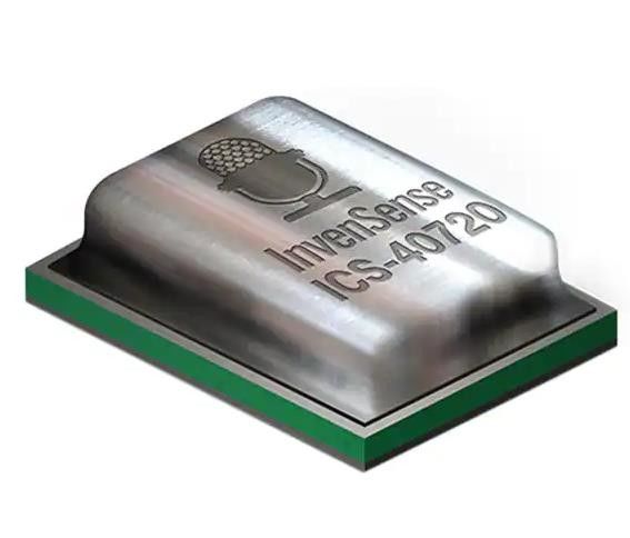 ICS-40720 75 Hz ~ 20 kHz Αναλογικό μικρόφωνο MEMS 1,5 V ~ 3,63 V Παντοκατευθυντική συγκόλληση