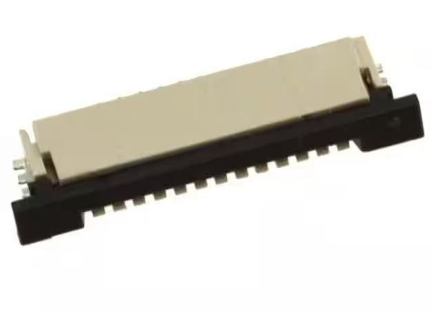 1-84952-2 12 Θέση FPC επαφές συνδέσμου, κάτω 0.039&quot; δεξιά γωνία