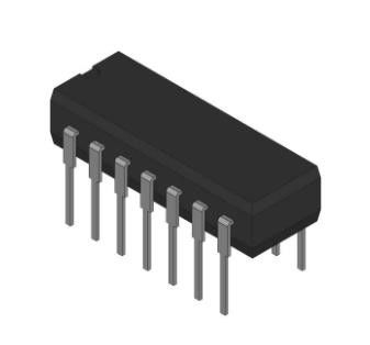 CD54HCT08F3A IC Channel HCT τύποι 2V έως 6V Λειτουργία οδηγού λεωφορείου 15 LSTTL